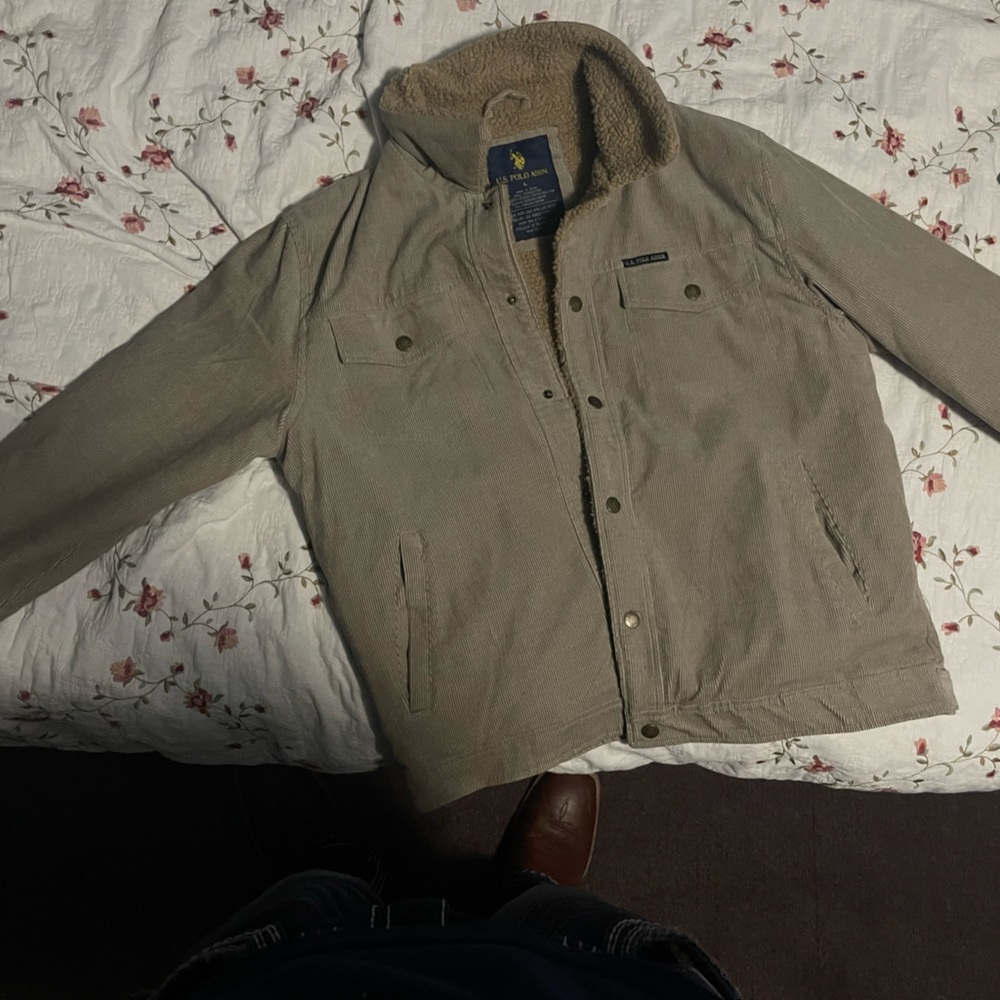 Vintage Polo tan coat